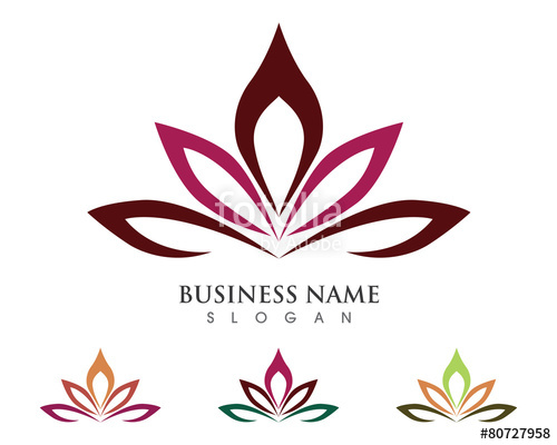 500x400 Lotus Flower Logo Stock Image And Royalty Free Vector Files On