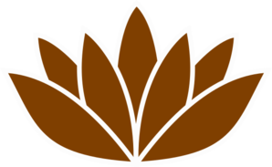298x183 Orange Lotus Flower Picture Clip Art