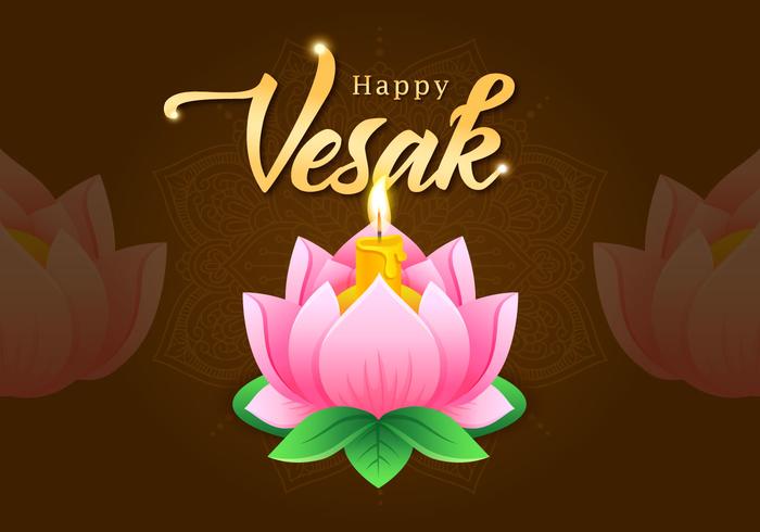700x490 Vesak Greetings Lotus Flower