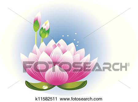 450x331 Blue Flower Clipart Nelum