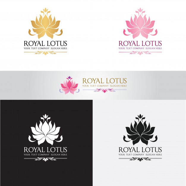 626x626 Lotus Logo Vector Premium Download