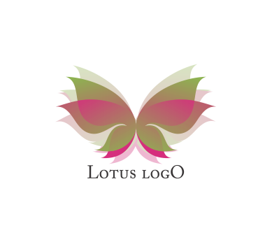 389x346 Vector Lotus Flower Pink Nature Logo Inspiration Idea Download