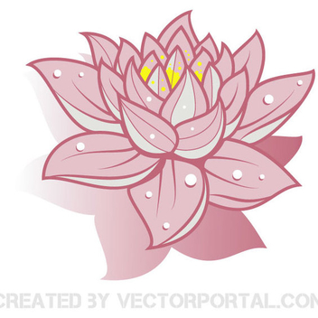 352x352 Swamp With Lotus Flowers Background Free Vector Download 405111