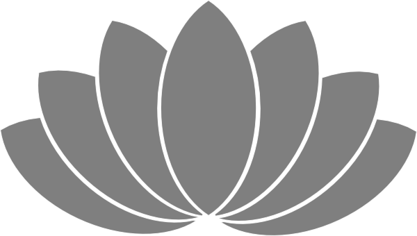 600x340 Grey Lotus Clip Art