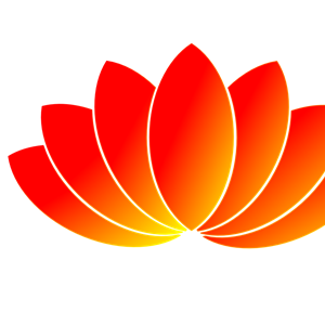 300x300 Lotus Clipart Orange