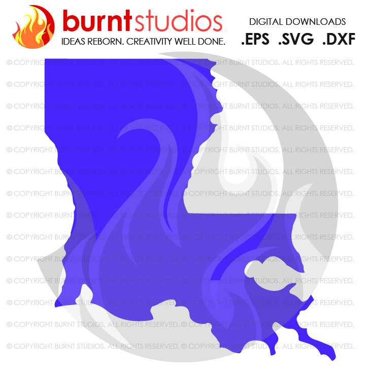 721x721 State Of Louisiana Svg Cutting File, Digital Download, Love, Home