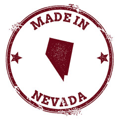 240x240 Louisiana Vector Seal. Vintage Usa State Map Stamp. Grunge Rubber