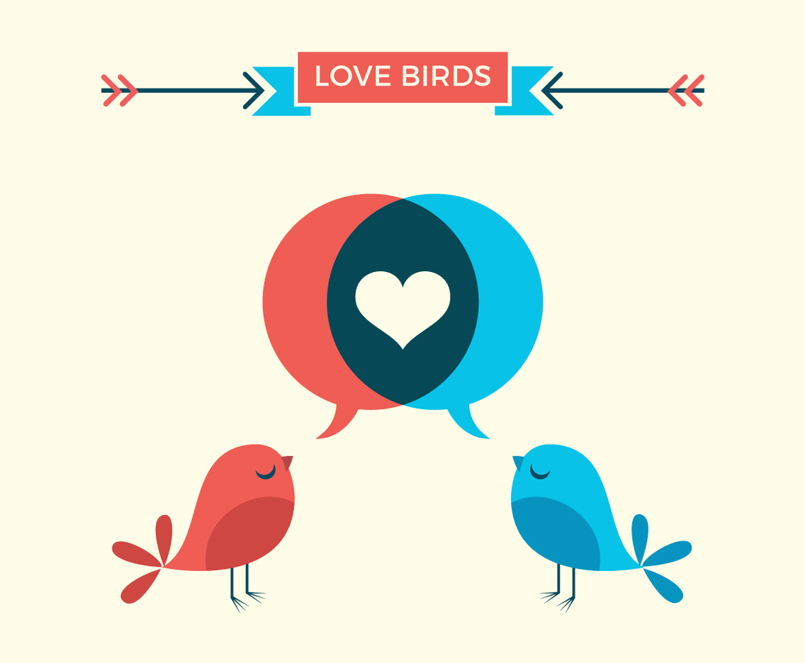 1136x936 Cute Love Birds Vector Art Amp Graphics