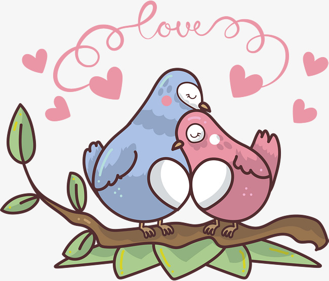 650x556 Intimate Love Bird, Love Vector, Bird Vector, Vector Png Png And