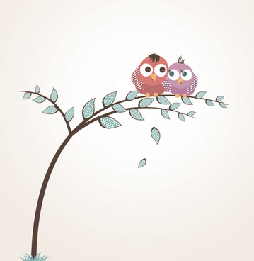 359x368 Love Birds Vector Free Vector Download (7,421 Free Vector) For