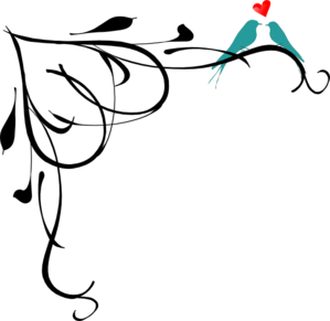 299x291 Lovebird Clipart Teal