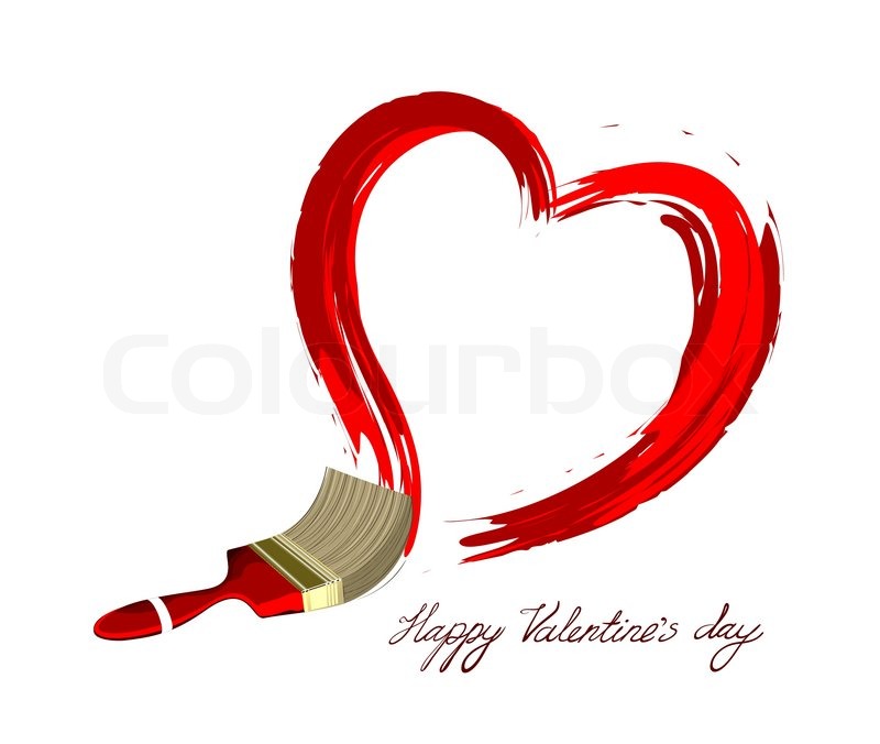 800x676 Creative Heart Vector Illustration Love Design Stock Vector