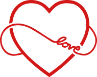 190x150 Neverending Love Vector Heart 1c By L4wrenceus Spreadshirt