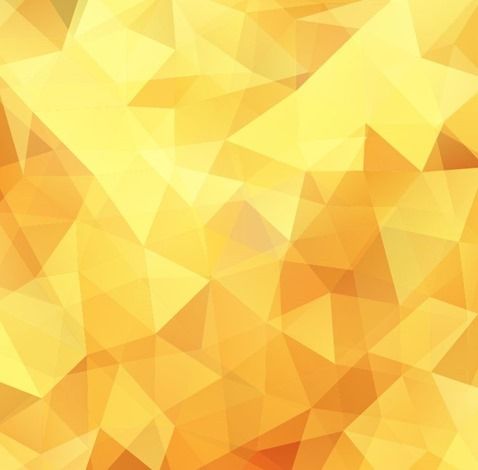 478x470 Yellow Low Poly Design Abstract Background Vector Illustration
