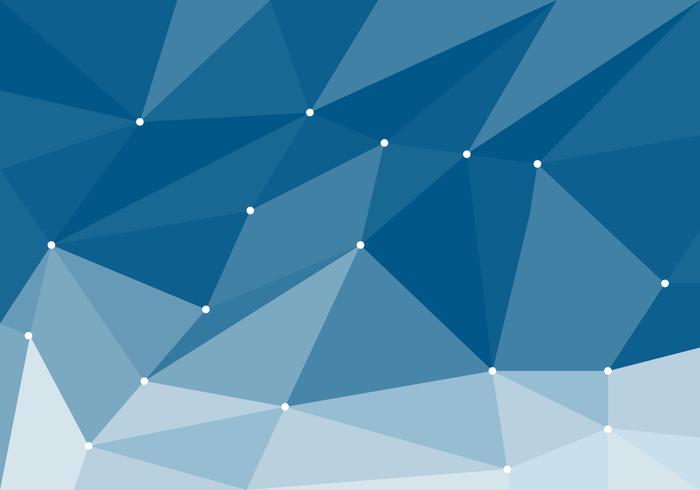 700x490 Blue Low Poly Vector