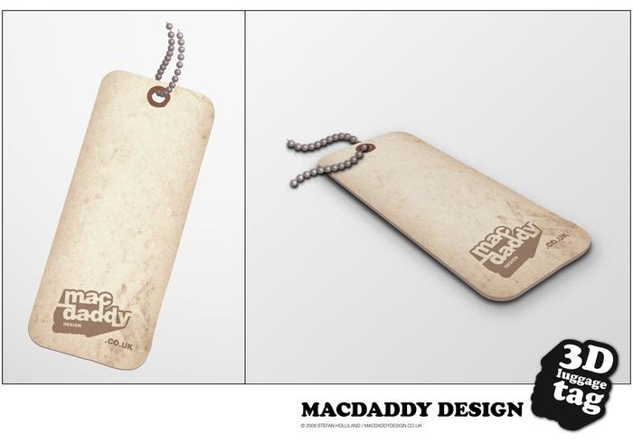 700x490 3d Luggage Tag