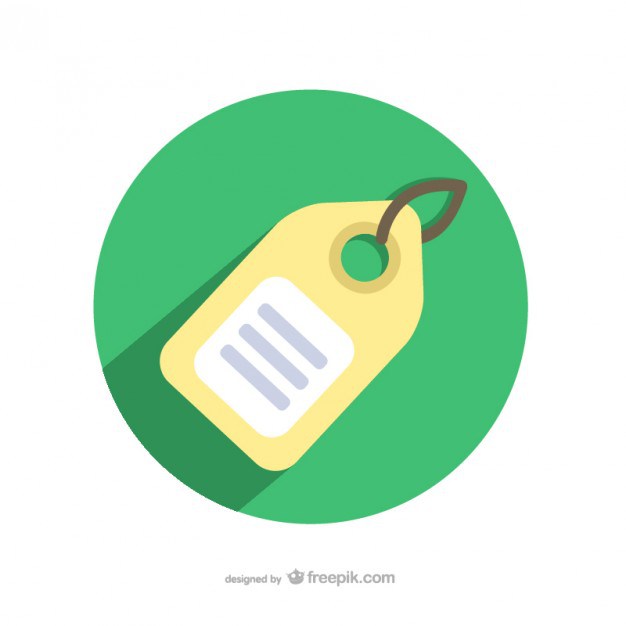 626x626 Luggage Tag Round Icon Free Vector 123freevectors