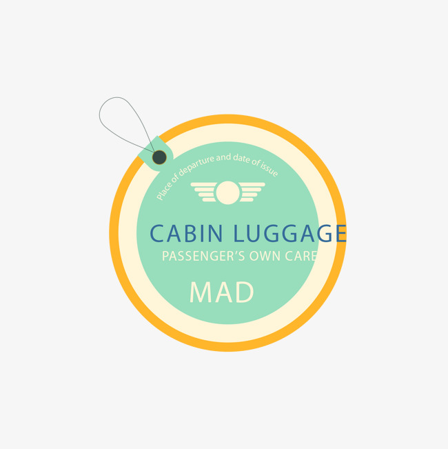 650x651 Yellow And Blue Luggage Tag, Blue Vector, Yellow, Blue Png And