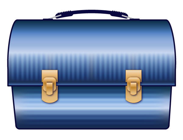 600x460 Lunch Box Vector Art, Vector Graphic