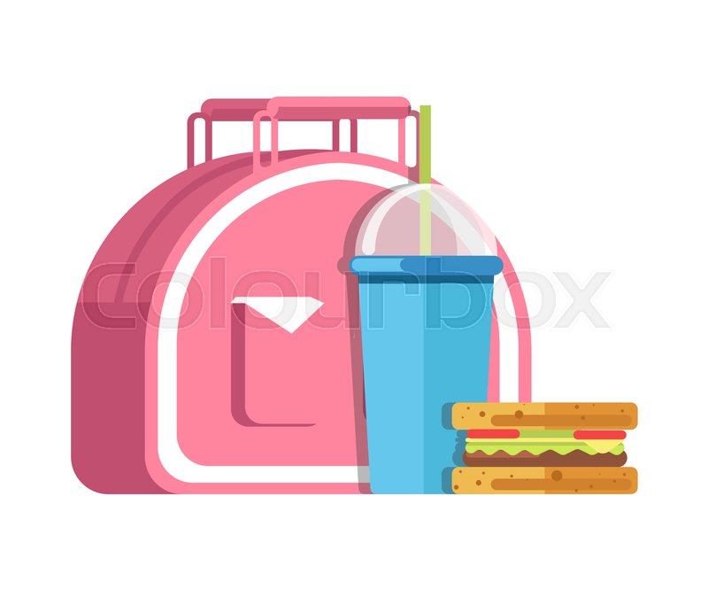 800x665 School Lunch Meal Box Or Breakfast Food Container Of Plastic Bag