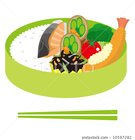 450x468 Bento, Box Lunch, Vector