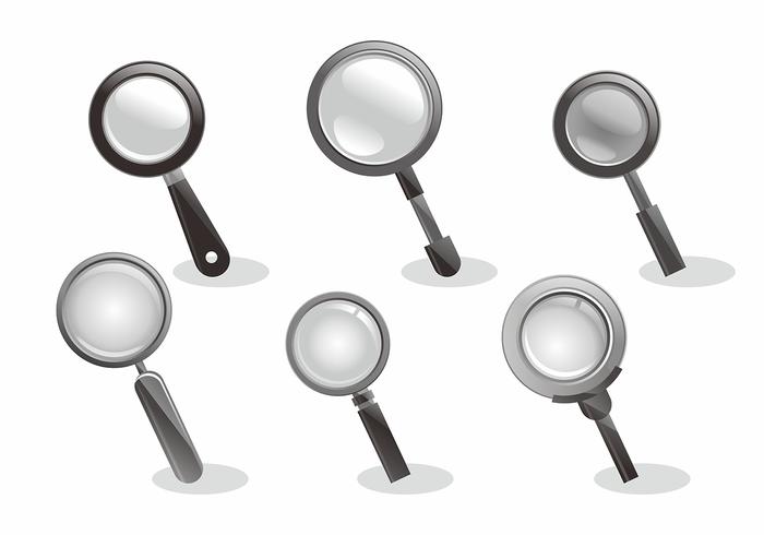 700x490 Lupa Vector Art