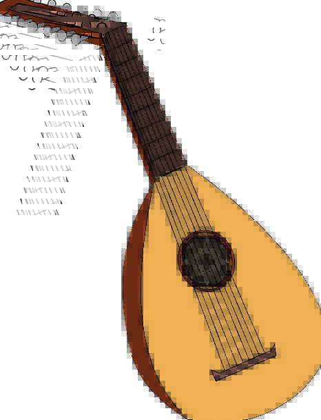 466x609 Lute, Music, Melody, Mandolin, Musical Instrument, Classical