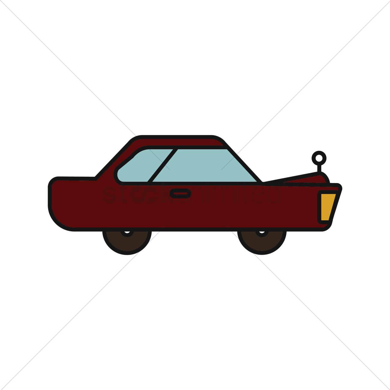 1300x1300 Luxury Car Vector Image