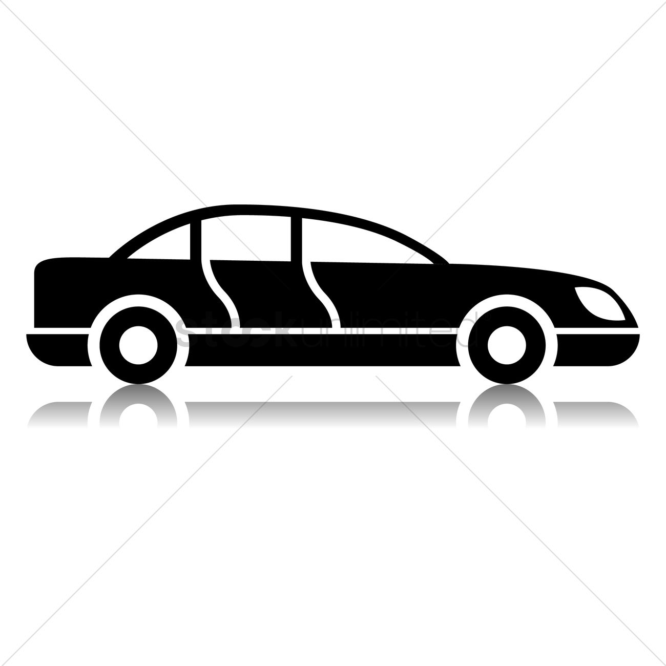 1300x1300 Luxury Car Vector Image