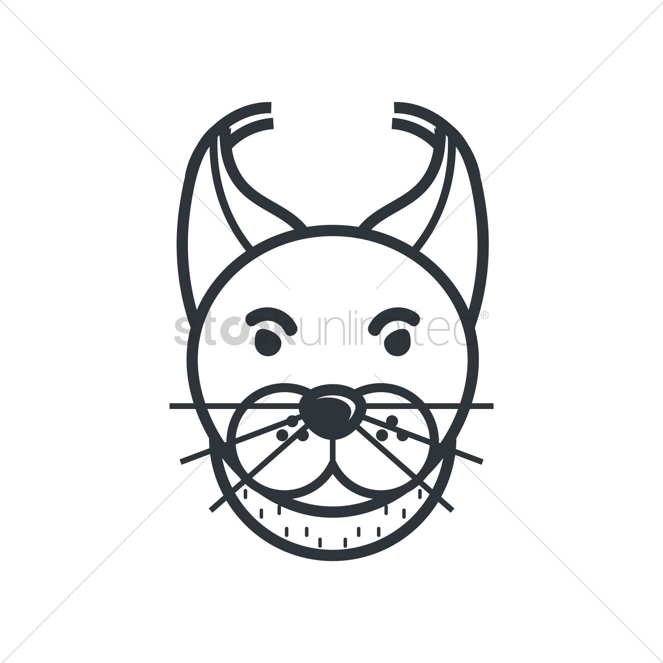 1300x1300 Lynx Vector Image
