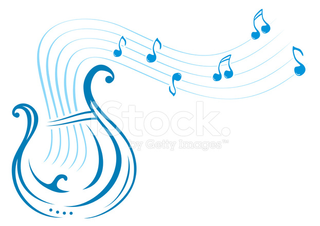 622x440 Lyra Muziek Stock Vector