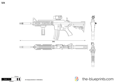 400x283 M4 Vector Drawing