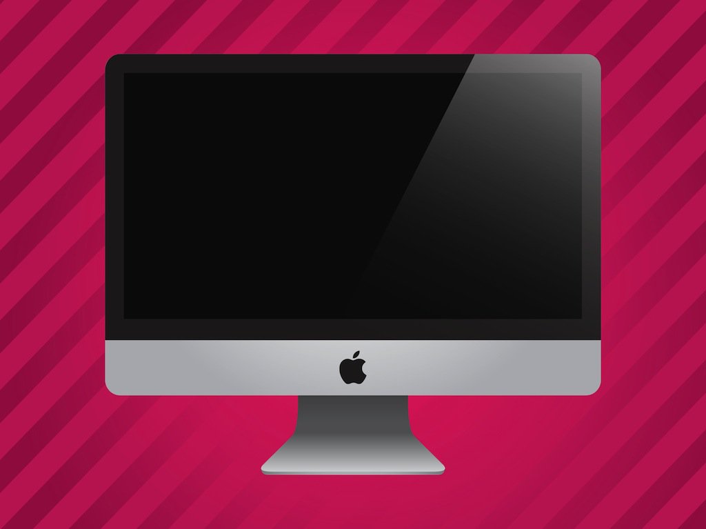 1024x767 Apple I Mac Vector Vector Art Amp Graphics