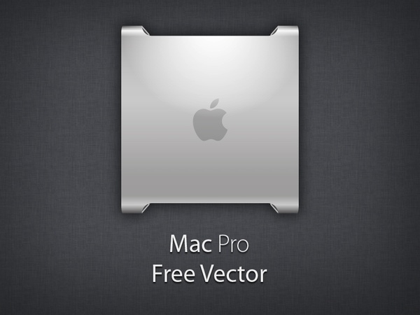 600x450 Apple Mac Pro Vector Free Vector In Adobe Illustrator Ai ( .ai