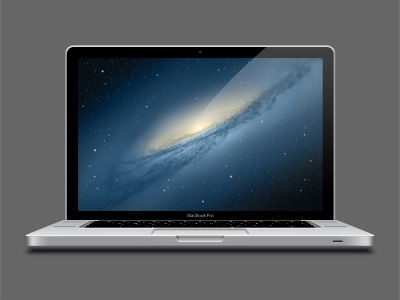 400x300 Macbook Pro (Vector Psd) By Dan V Peterson