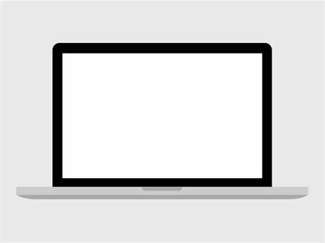 474x355 Macbook Pro Vector Flat. Flat Apple Device Mockups For Download