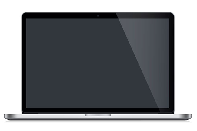 650x433 Macbook Pro Vector Mockup