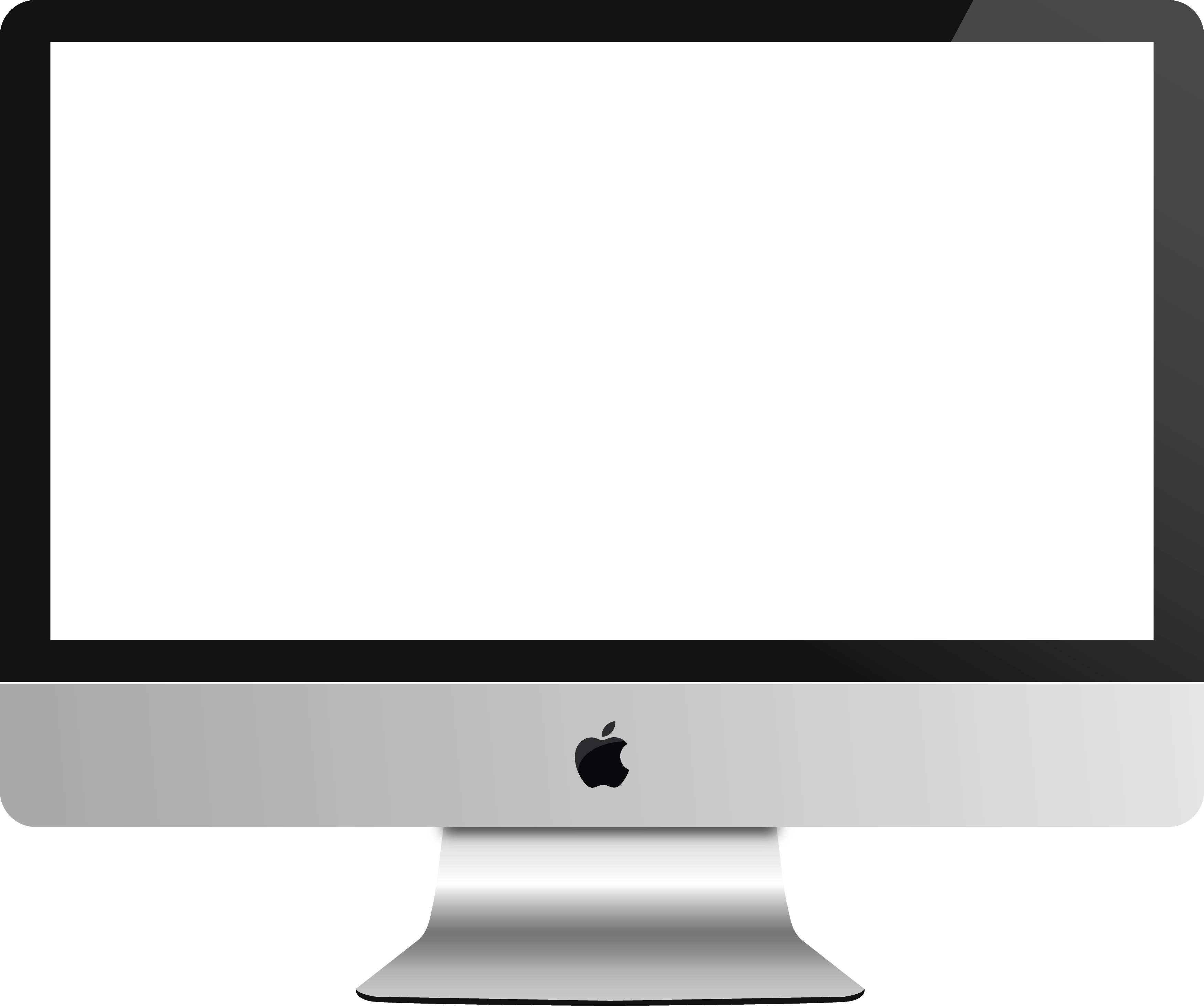 3500x2927 Macbook Clipart Imac