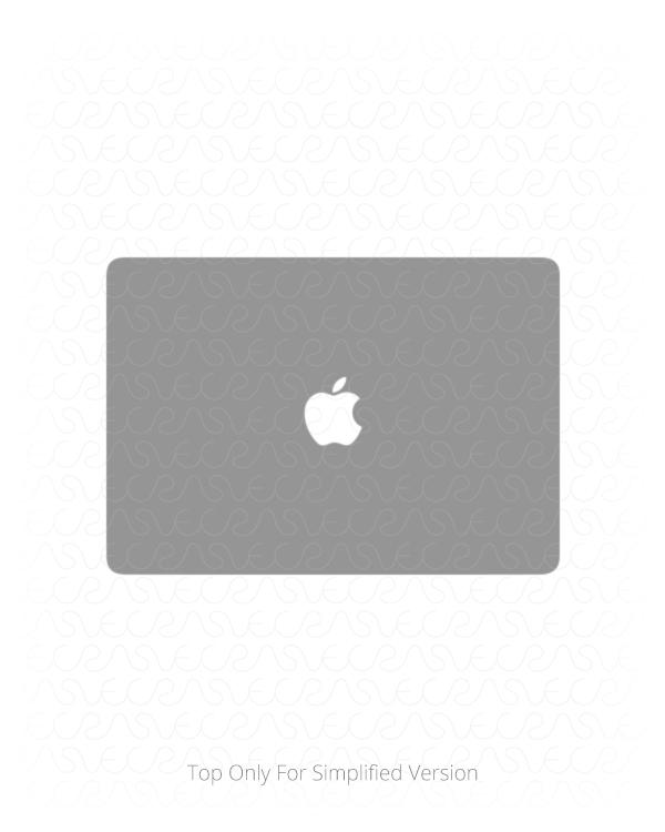 600x750 Apple Macbook Pro 13 Inch With Amp Without Touch Bar Vinyl Skin