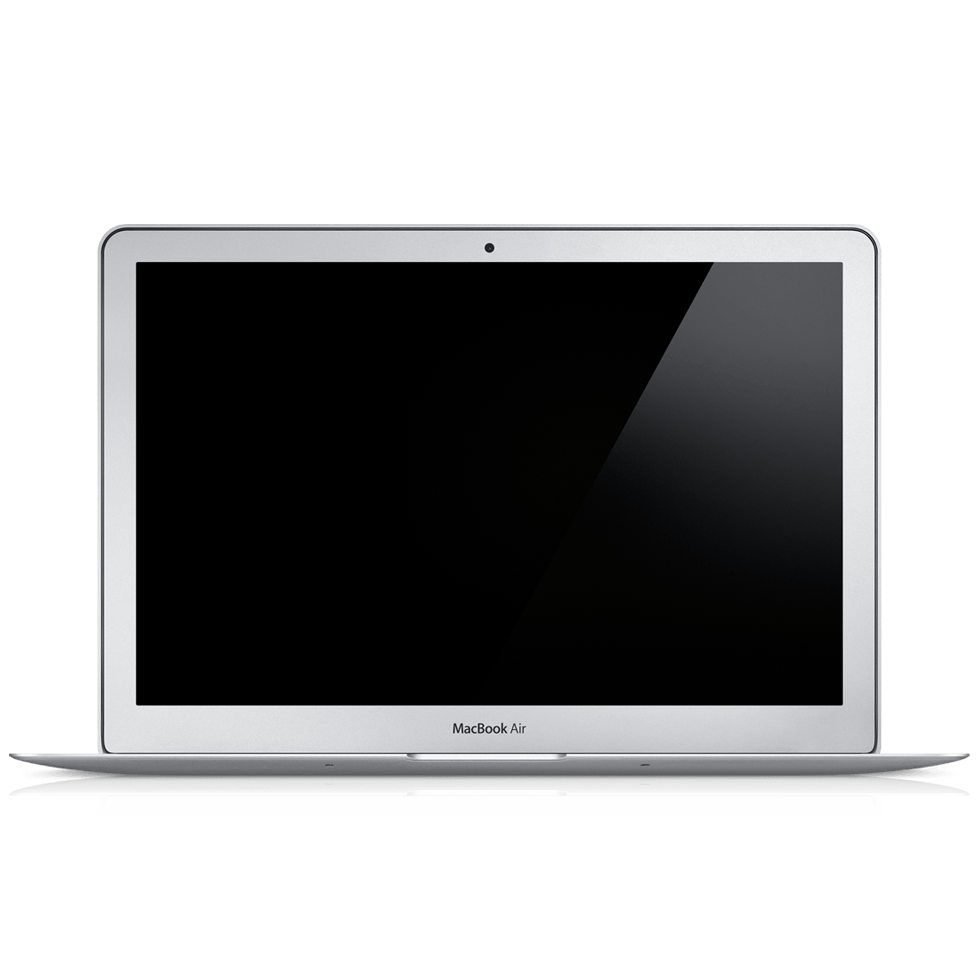 980x980 Macbook Mockup Png