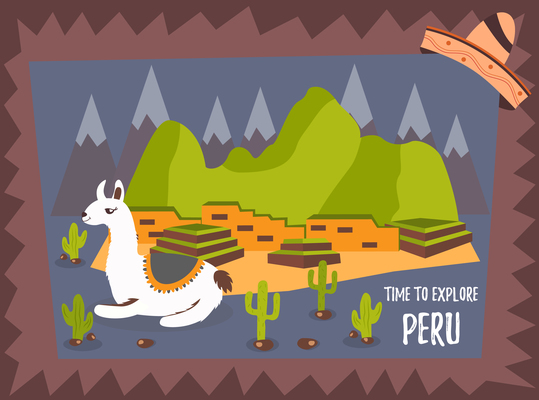 539x400 Machu Picchu On Curated Vector Illustrations, Stock Royalty Free