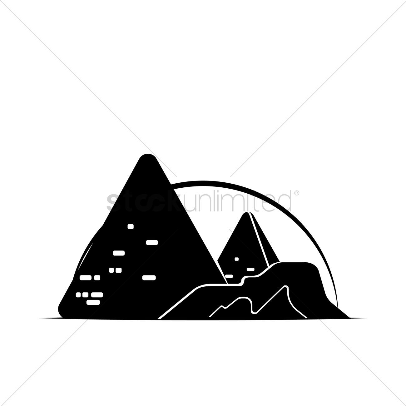 1300x1300 Machu Picchu Vector Image