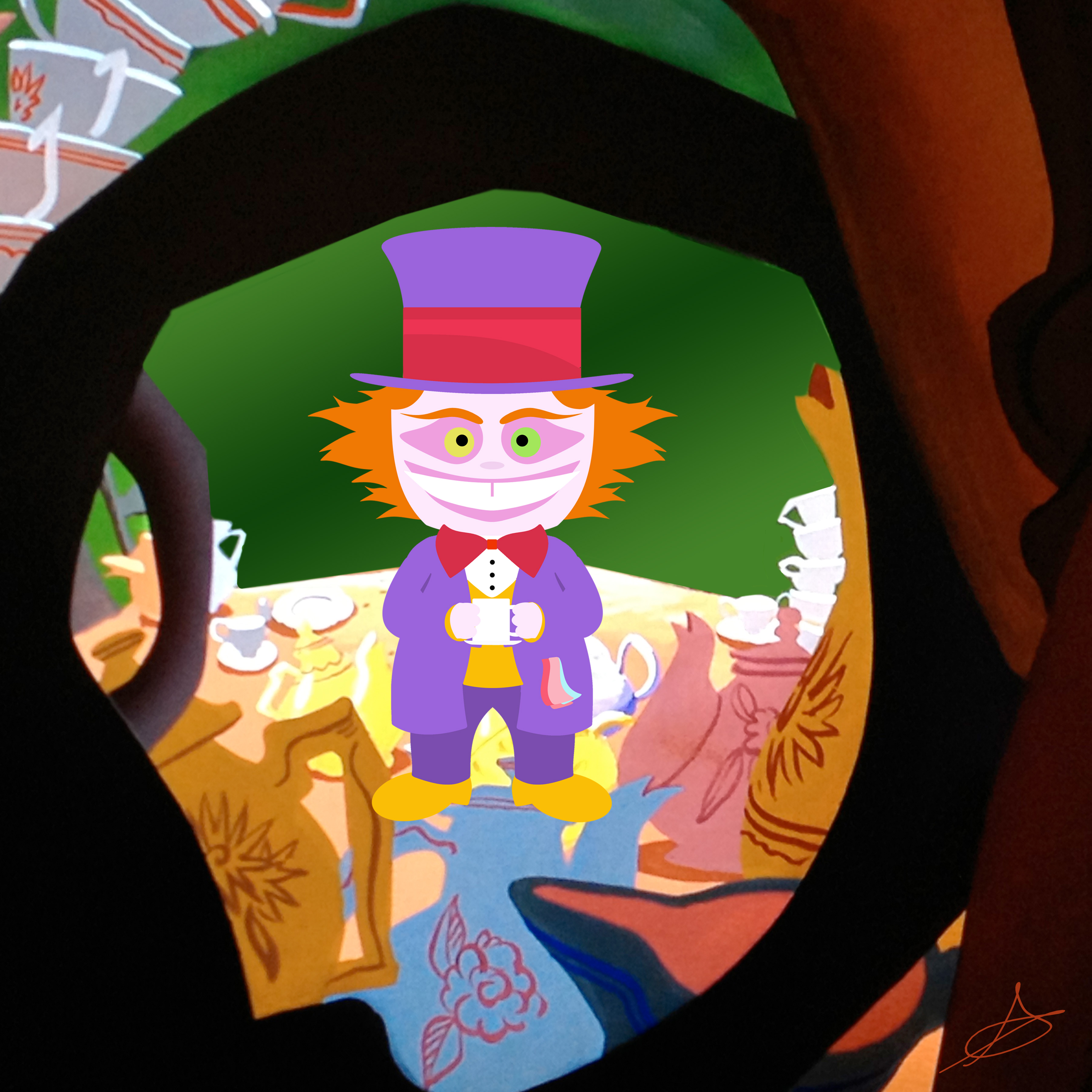 3600x3600 Mad Hatter Vector