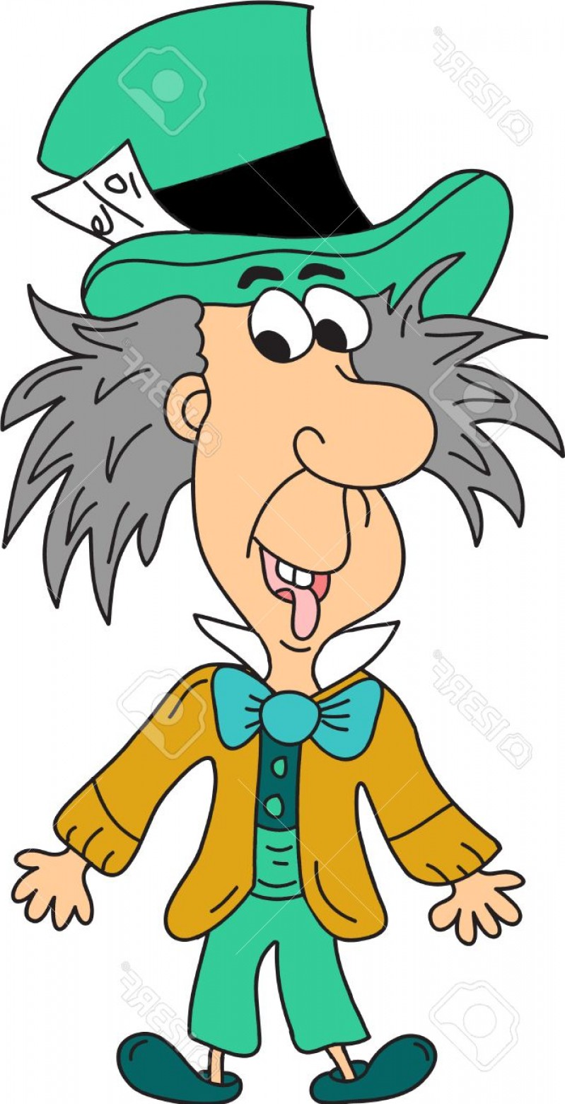 799x1560 Photostock Vector Mad Hatter Clipart Alice In Wonderland Cartoons