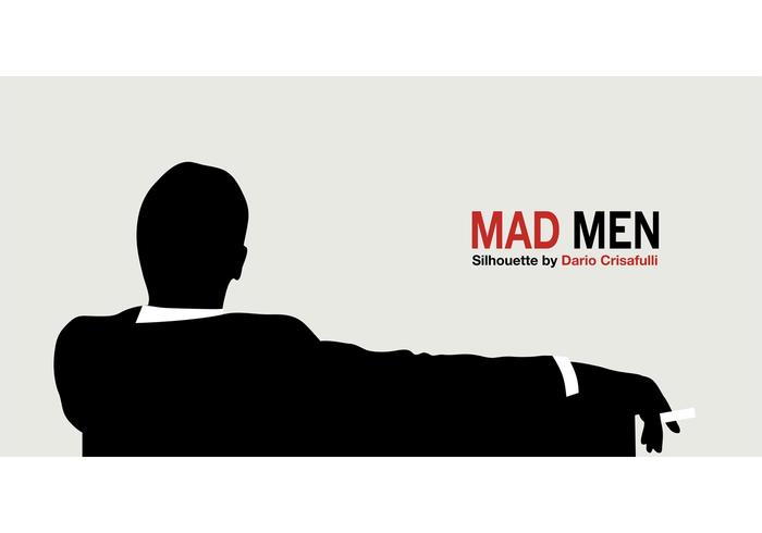 700x490 Mad Men Silhouette Vector