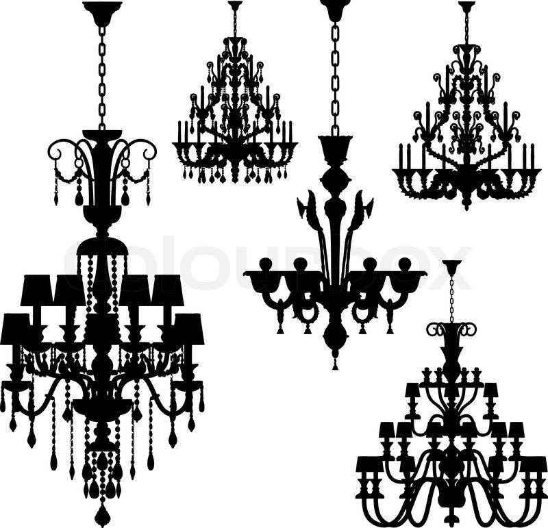 800x771 Luxury Lighting Made In Vector Stock Vector Colourbox