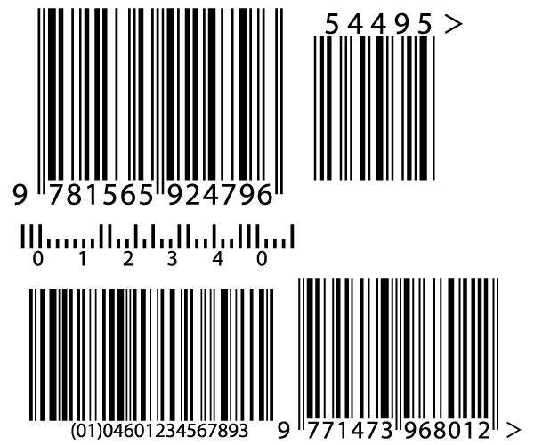 600x500 Barcode Vectors 123freevectors