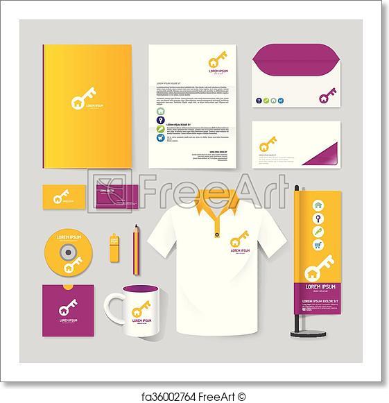 561x581 Free Art Print Of Vector Brochure, Flyer, Magazine, Folder, T