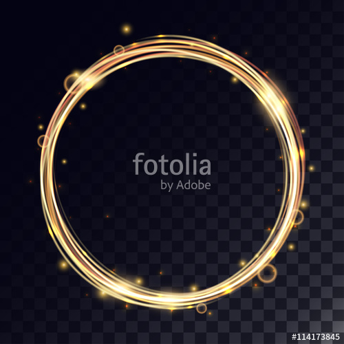 500x500 Vector Magic Circle With Light Effects Stock Image And Royalty