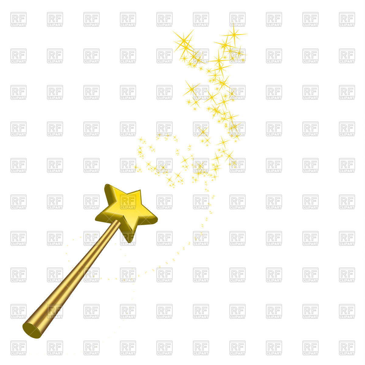 1200x1200 Magic Wand Vector Image Vector Artwork Of Objects Sermax55